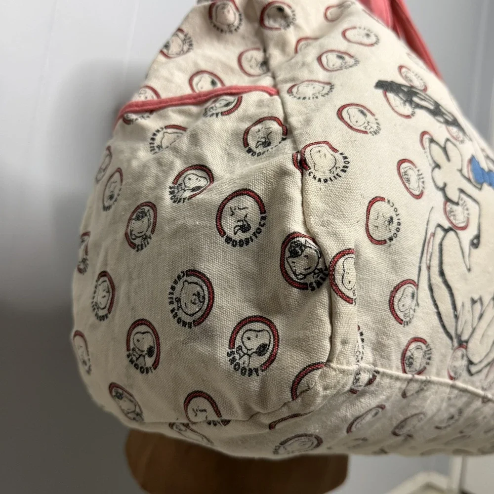 80s Vintage Charlie Brown Peanuts travel duffle bag